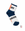 Off White Crew Socks - White/Blue/Black