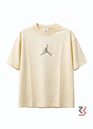 AIR JORDAN ROUND NECK TSHIRT - CREAM