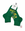 Retro Art Crew Socks - Green (single pair)