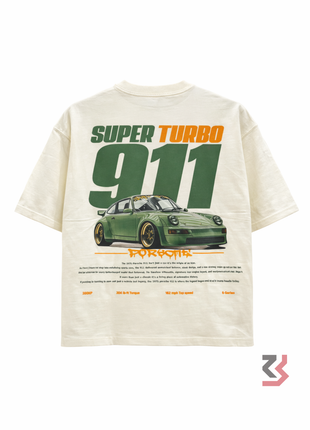 911 Turbo White Tshirt