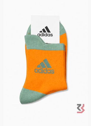 Adidas Urban Crew Socks - Orange/Sage Green