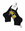 Retro Art Crew Socks - Black/Yellow (single pair)
