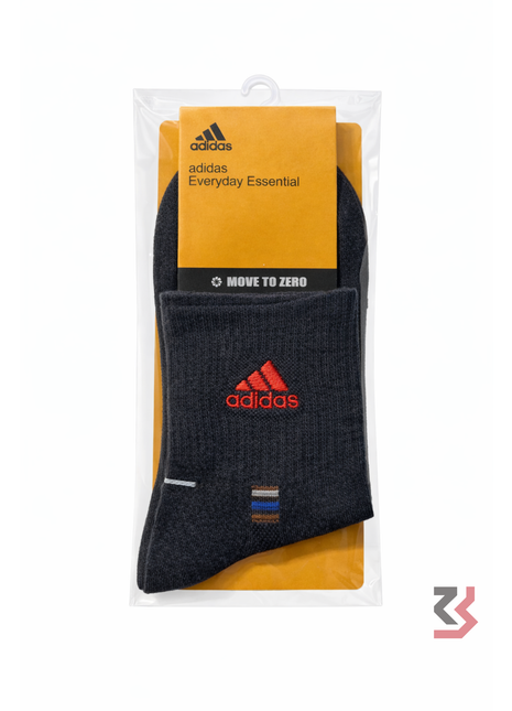 Adidas Everyday Crew Socks - Dark Grey