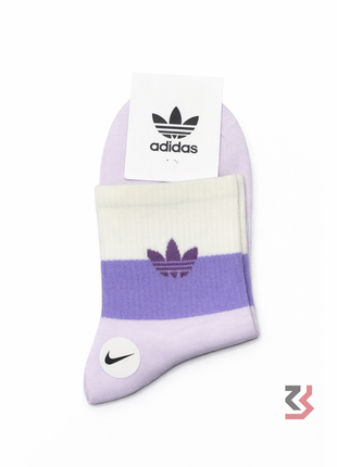 Adidas Urban Tri-color Crew Socks - Indigo