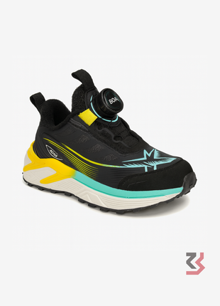 KIDS SHOES BIQI LUJIA - BLACK/WHITE