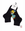 Retro Art Crew Socks - Black (single pair)