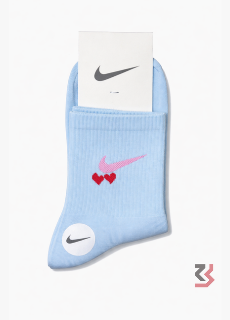 Nike Graphic Crew Socks - Skyblue