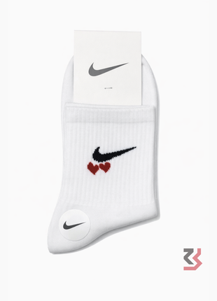Nike Graphic Crew Socks - White
