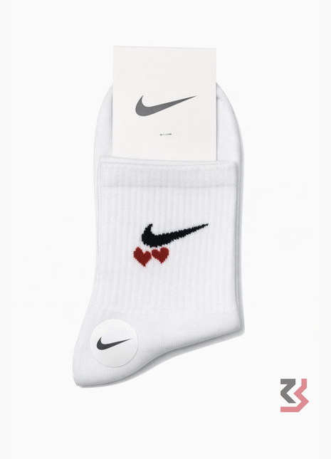 Nike Graphic Crew Socks - White