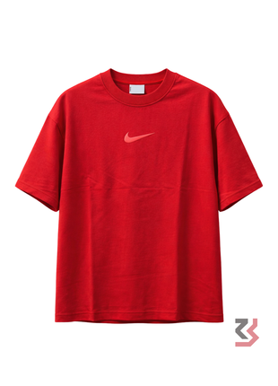 NIKE PLAIN COLOUR ROUND NECK TSHIRT - RED