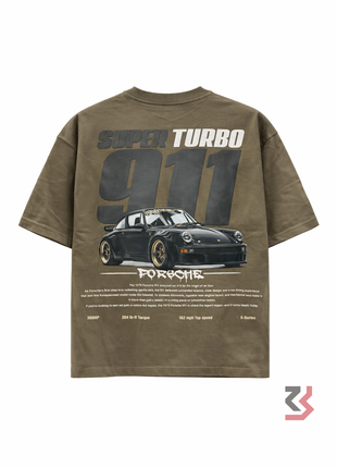 911 Turbo Olive Tshirt