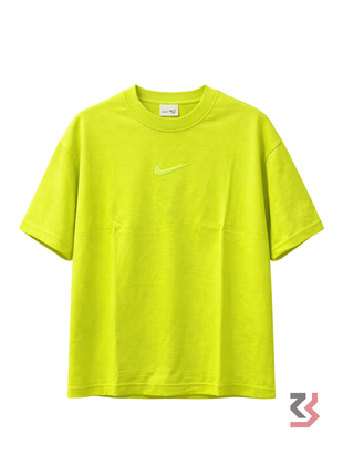 NIKE PLAIN COLOUR ROUND NECK TSHIRT - LIME