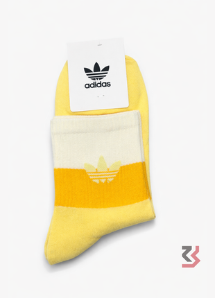 Adidas Urban Tri-color Crew Socks - Orange