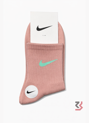 Nike Graphic Crew Socks - Reddish Grey