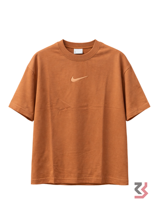 NIKE PLAIN COLOUR ROUND NECK TSHIRT - LIGHT BROWN