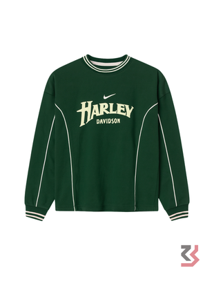 Harley Davidson Full Sleeve T-shirt - Green