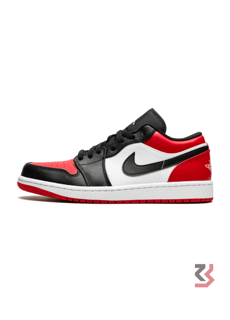 AIR JORDAN 1 LOW BRED TOE