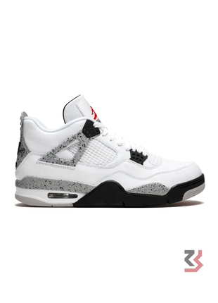 AIR JORDAN 4 HIGH WHITE CEMENT