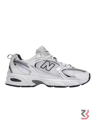New Balance 530 White Silver Navy
