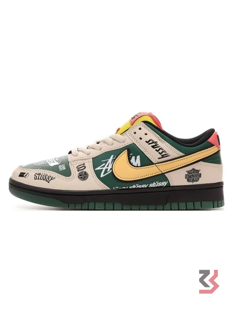 Nike SB Dunk Low Stüssy green