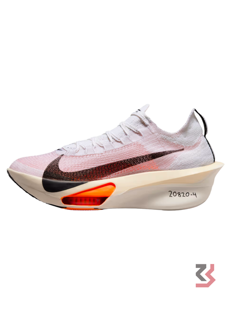 NIKE ALPHA FLY 3 - WHITE/ORANGE