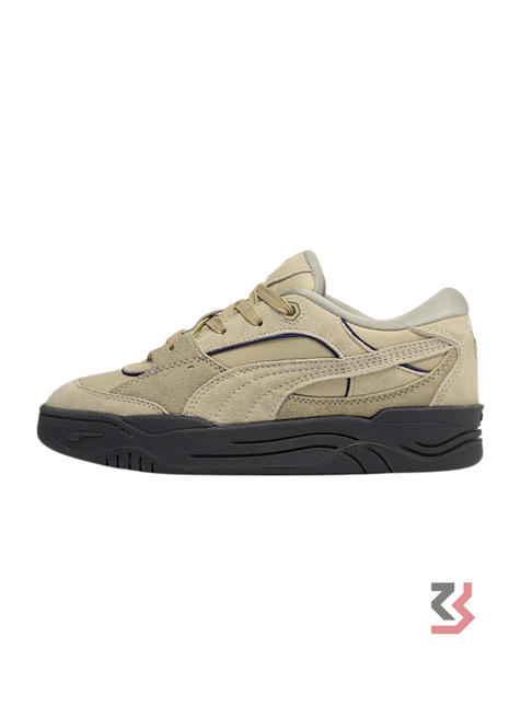 PUMA 180 sneaker in beige suede - BEIGE/BLACK