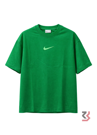 NIKE PLAIN COLOUR ROUND NECK TSHIRT - GREEN