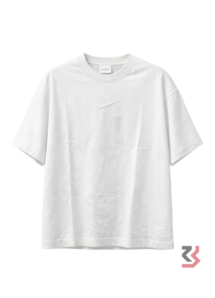 NIKE PLAIN COLOUR ROUND NECK TSHIRT - WHITE