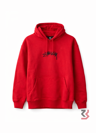 STUSSY HOODIE - RED
