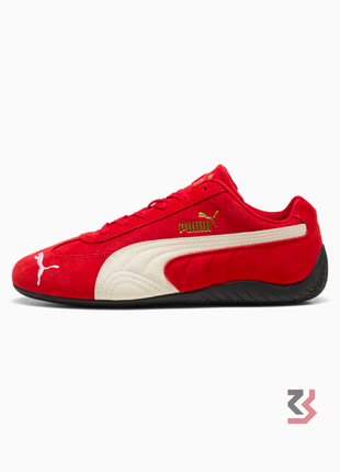 Puma Speedcat OG sneakers in Red suede