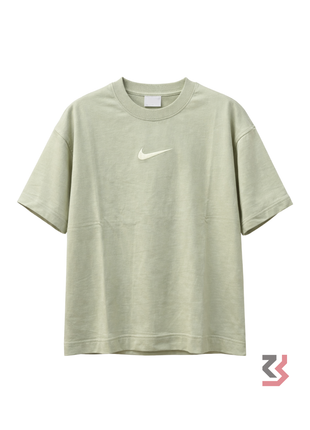 NIKE PLAIN COLOUR ROUND NECK TSHIRT - LIGHT GREEN