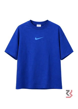 NIKE PLAIN COLOUR ROUND NECK TSHIRT - BLUE