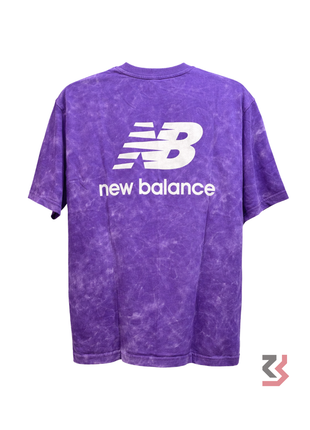 NEW BALANCE ROUND NECK TSHIRT - PURPLE