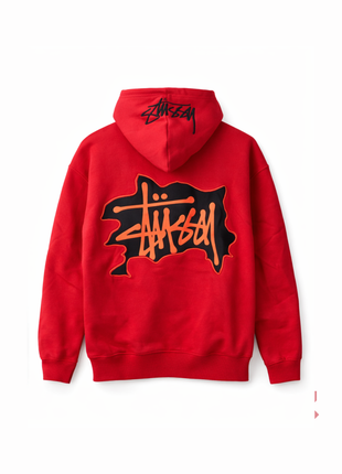 STUSSY HOODIE - RED