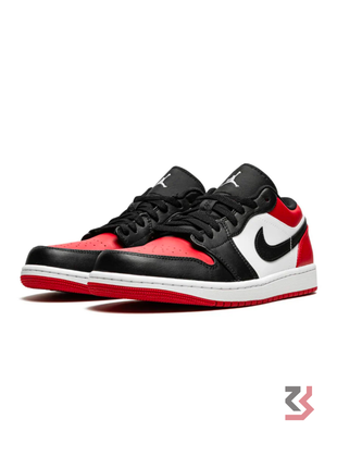 AIR JORDAN 1 LOW BRED TOE