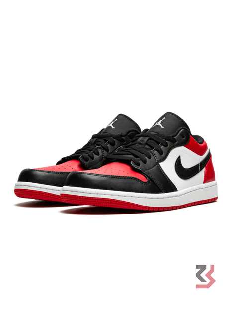 AIR JORDAN 1 LOW BRED TOE