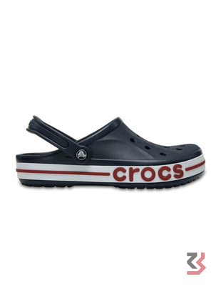 CROCS CLOG SLIDE BLUE RED
