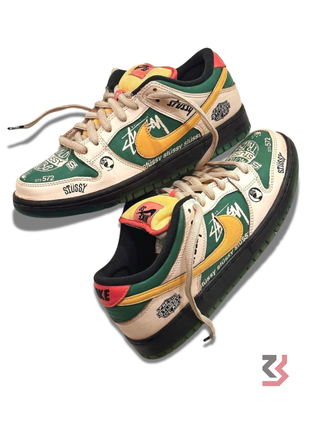 Nike SB Dunk Low Stüssy green
