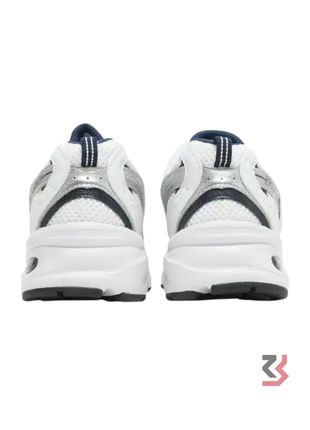 New Balance 530 White Silver Navy