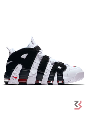 Nike Air more Uptempo 96 'White & University Red & Black'
