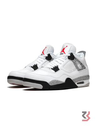 AIR JORDAN 4 HIGH WHITE CEMENT