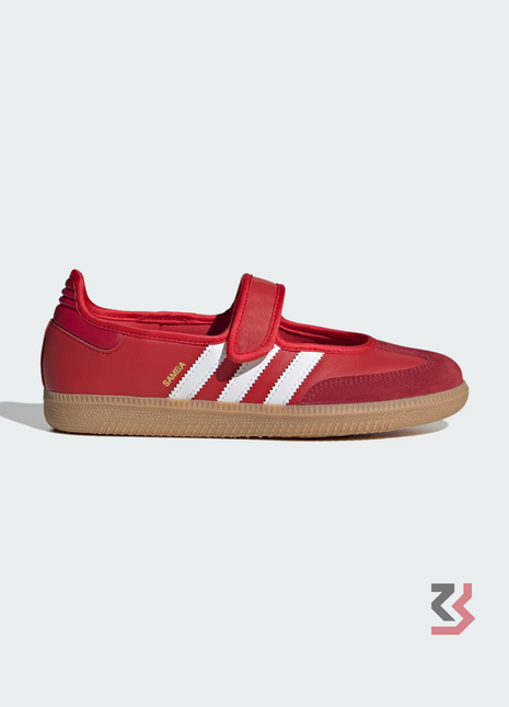 Adidas Samba Jane in the Better Scarlet/Team Victory Red/Gum