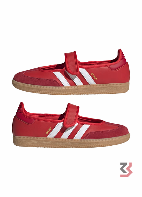 Adidas Samba Jane in the Better Scarlet/Team Victory Red/Gum