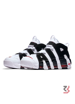 Nike Air more Uptempo 96 'White & University Red & Black'