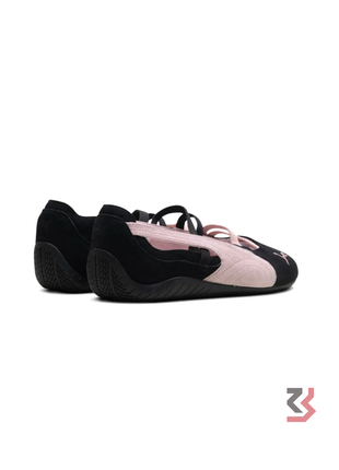 Speedcat Suede Ballet Women's Shoes - Black/Pink