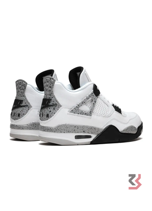 AIR JORDAN 4 HIGH WHITE CEMENT