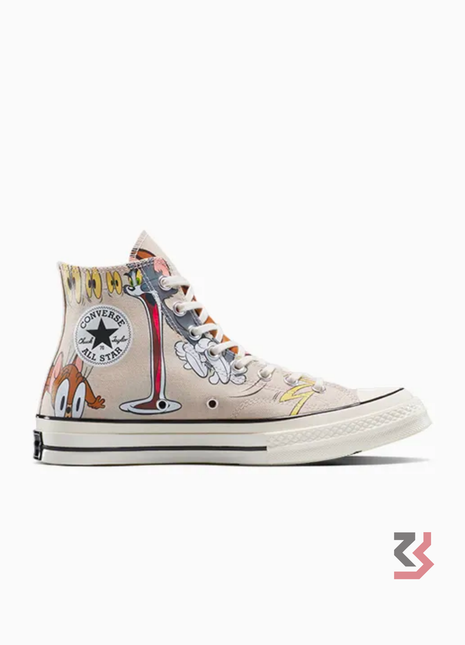 Converse x Tom and Jerry Chuck 70 High Top - Cream