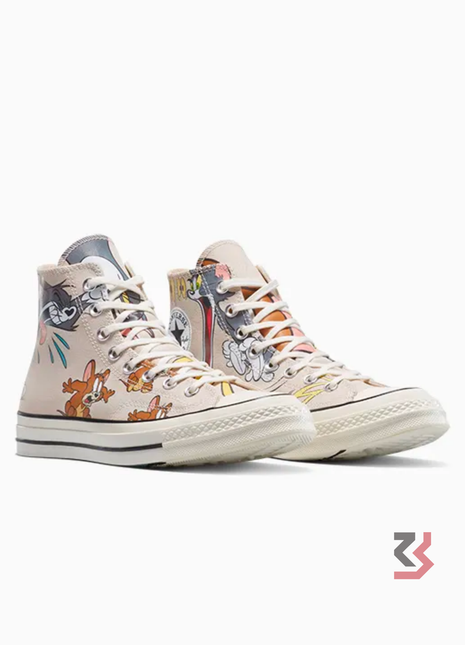 Converse x Tom and Jerry Chuck 70 High Top - Cream