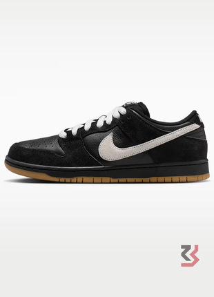 Nike Dunk Low Pro Sb Black White Gum