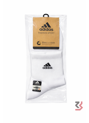 Adidas Sport Crew Socks - White